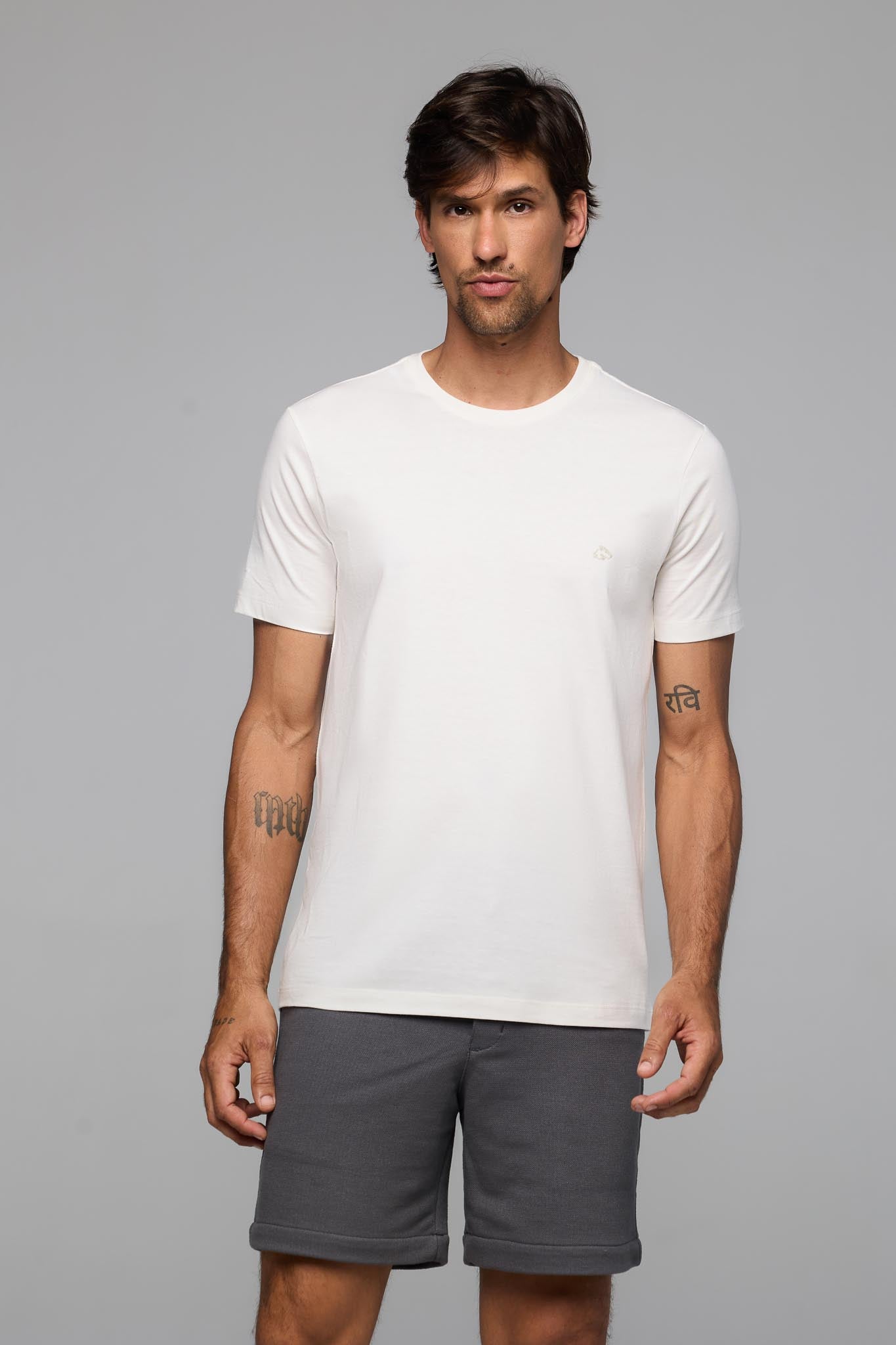 T SHIRT BASICA MEIA MALHA MASC