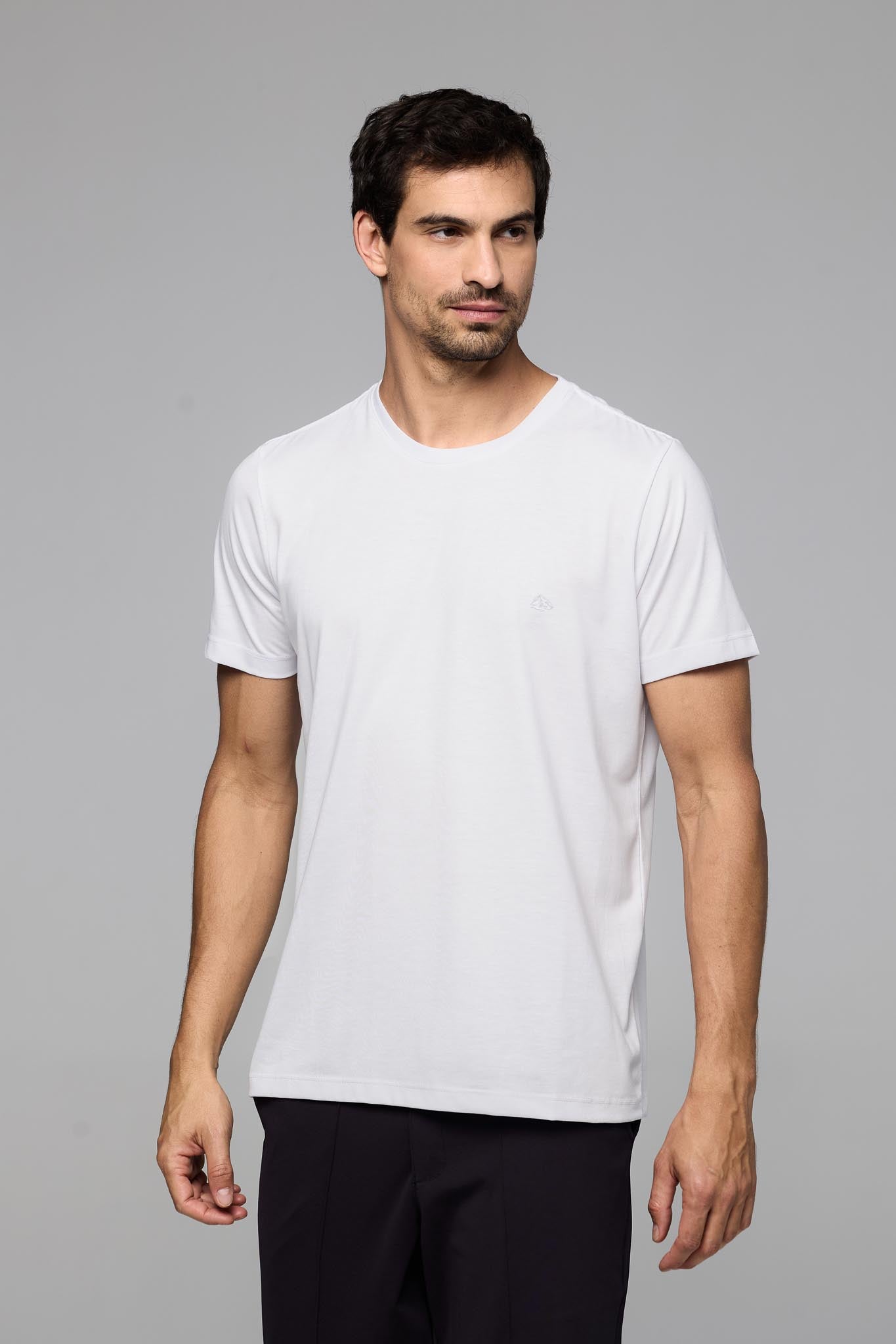 T SHIRT BASICA MEIA MALHA MASC