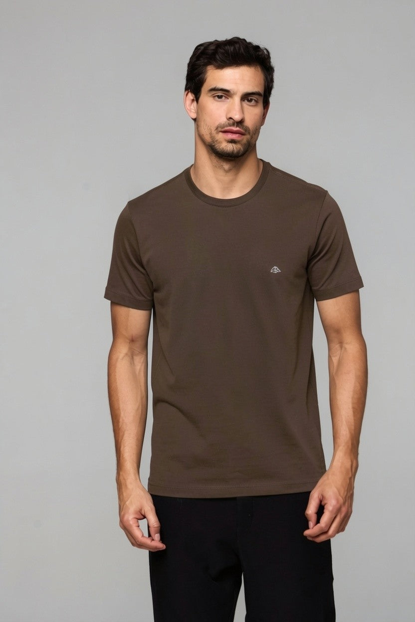 T SHIRT BASICA MEIA MALHA MASC