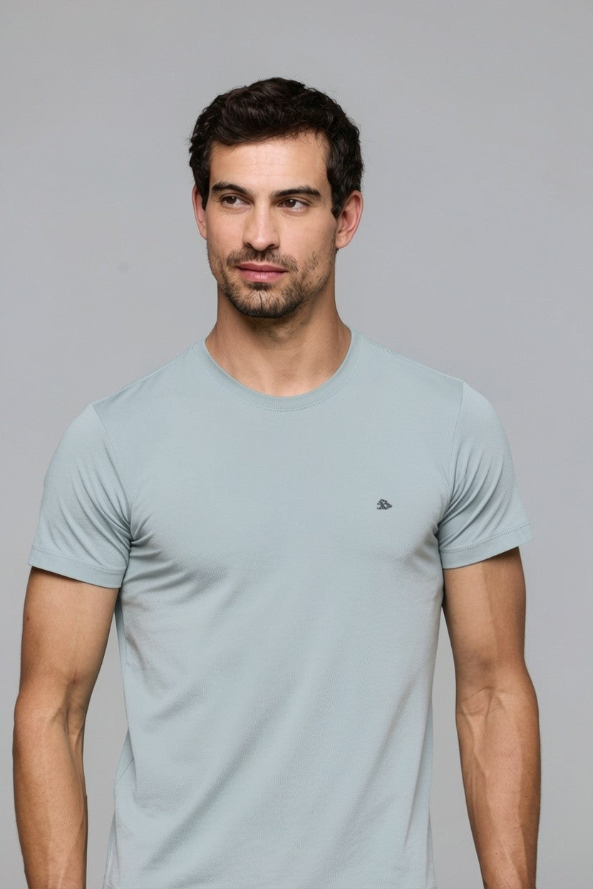 30005 T SHIRT BASICA POLIA SOLARE MASC MC SLIM FIT