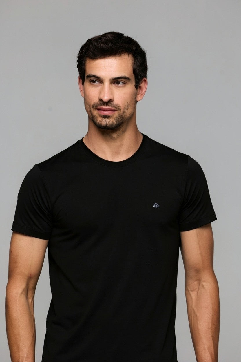 30005 T SHIRT BASICA POLIA SOLARE MASC MC SLIM FIT