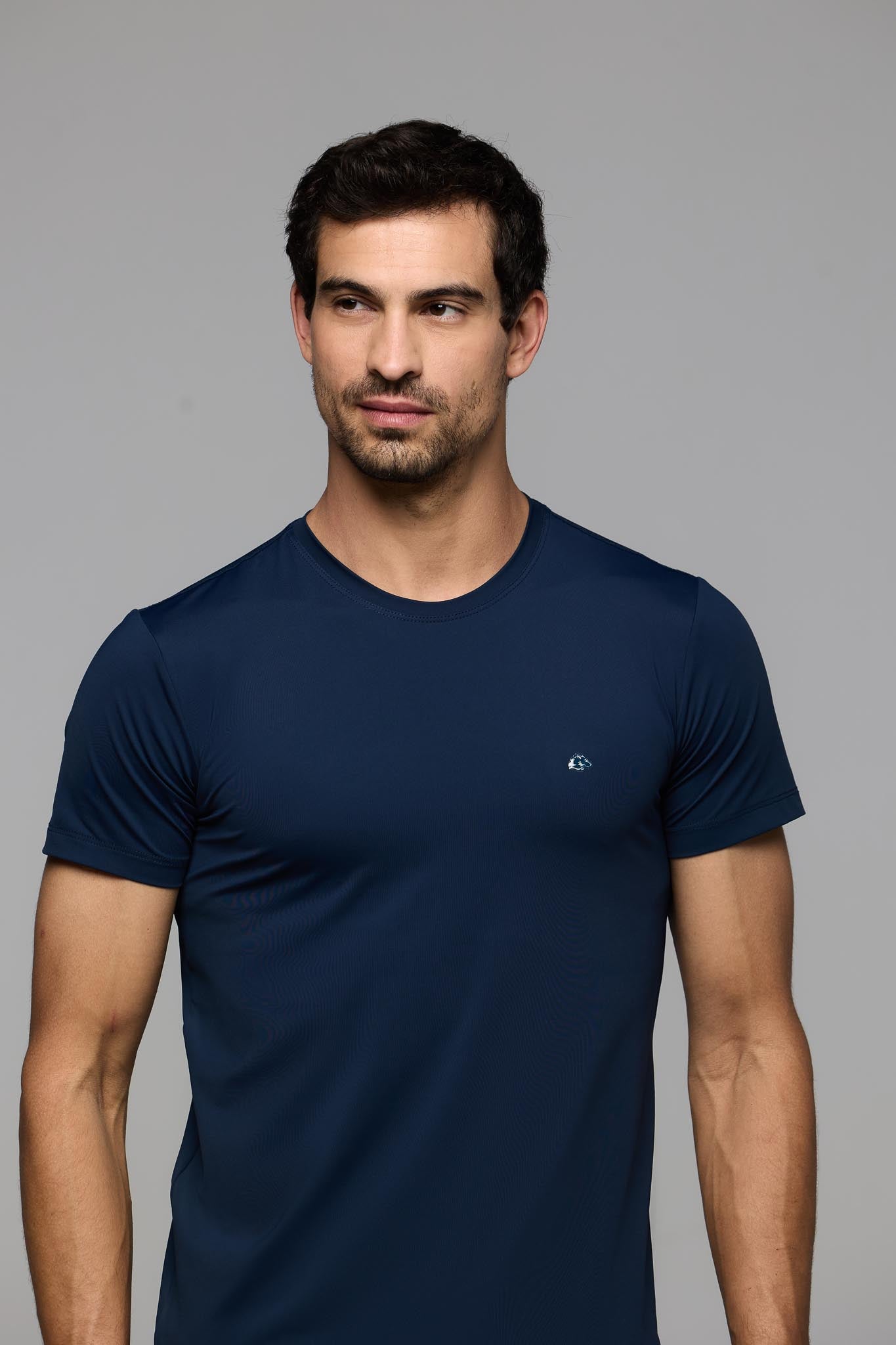 30005 T SHIRT BASICA POLIA SOLARE MASC MC SLIM FIT