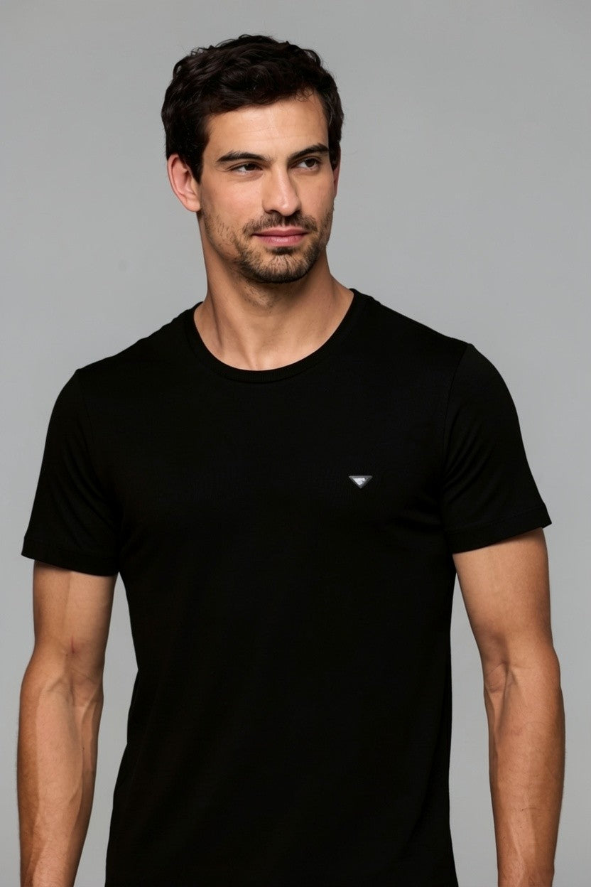 30016 T SHIRT BASICA MALHA CONFORT PRIME MASC MC SLIM FIT