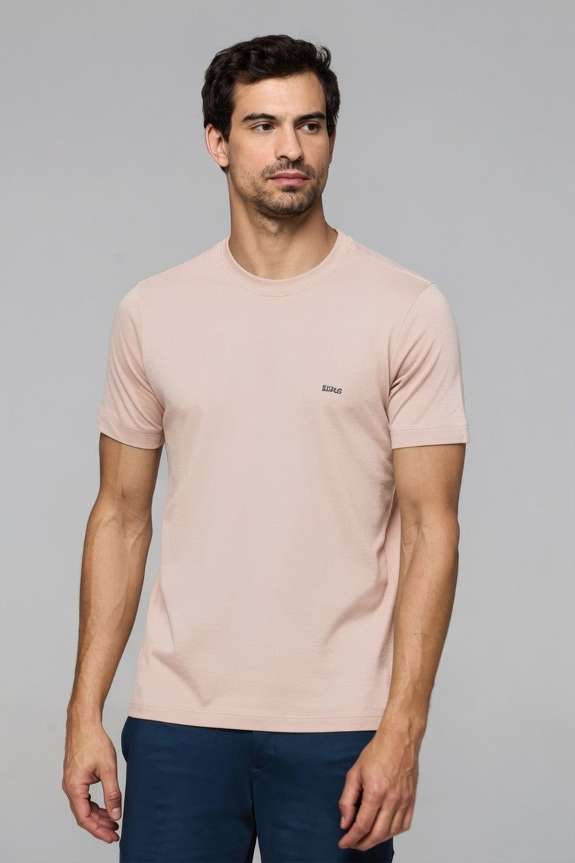30216- CAMISETA GOLA MÉDIA M.MALHA