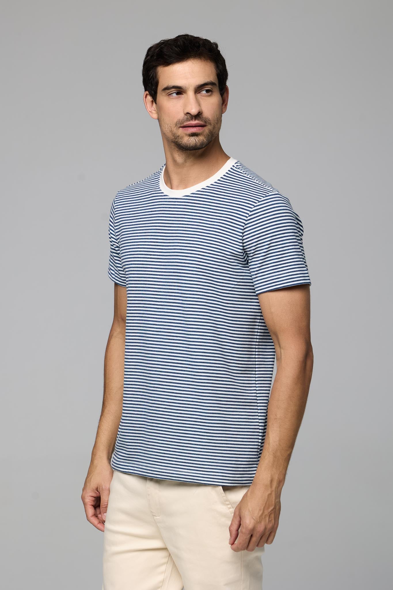 30230- CAMISETA LISTRADA PIQUET NARNIA