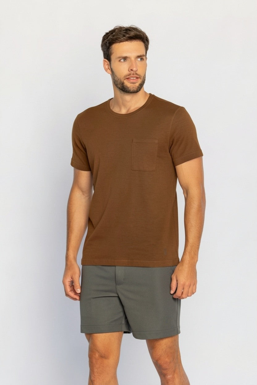 30254-CAMISETA M/C GOLA CARECA TRICOT HAVEN