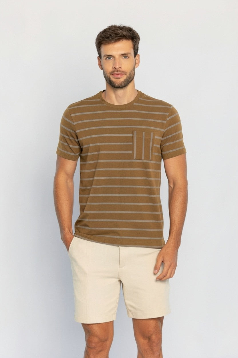 30257-CAMISETA M/C GOLA CARECA LISTRADO ECLIPSE LUNAR