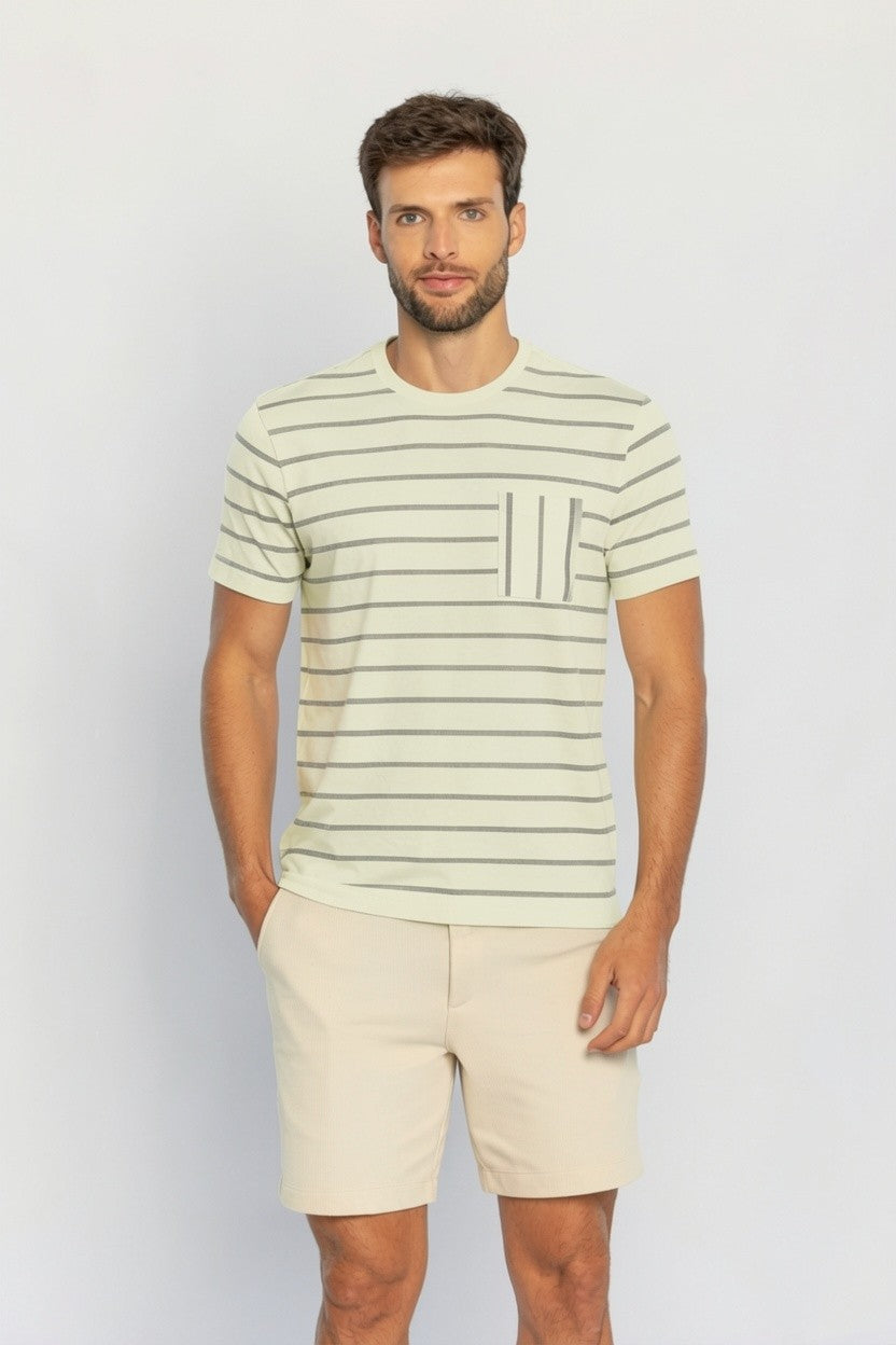 30257-CAMISETA M/C GOLA CARECA LISTRADO ECLIPSE LUNAR
