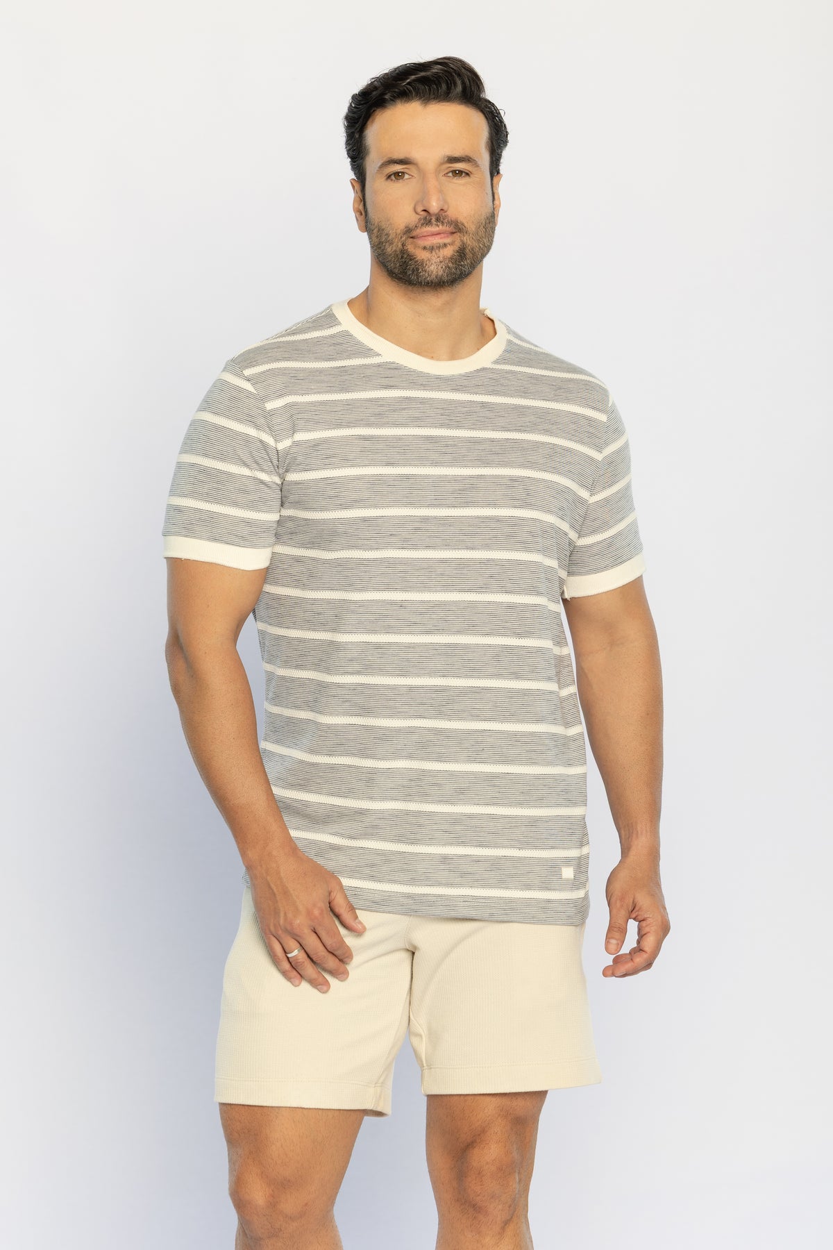 30259-CAMISETA M/C GOLA CARECA MALHA BENTHEY JET
