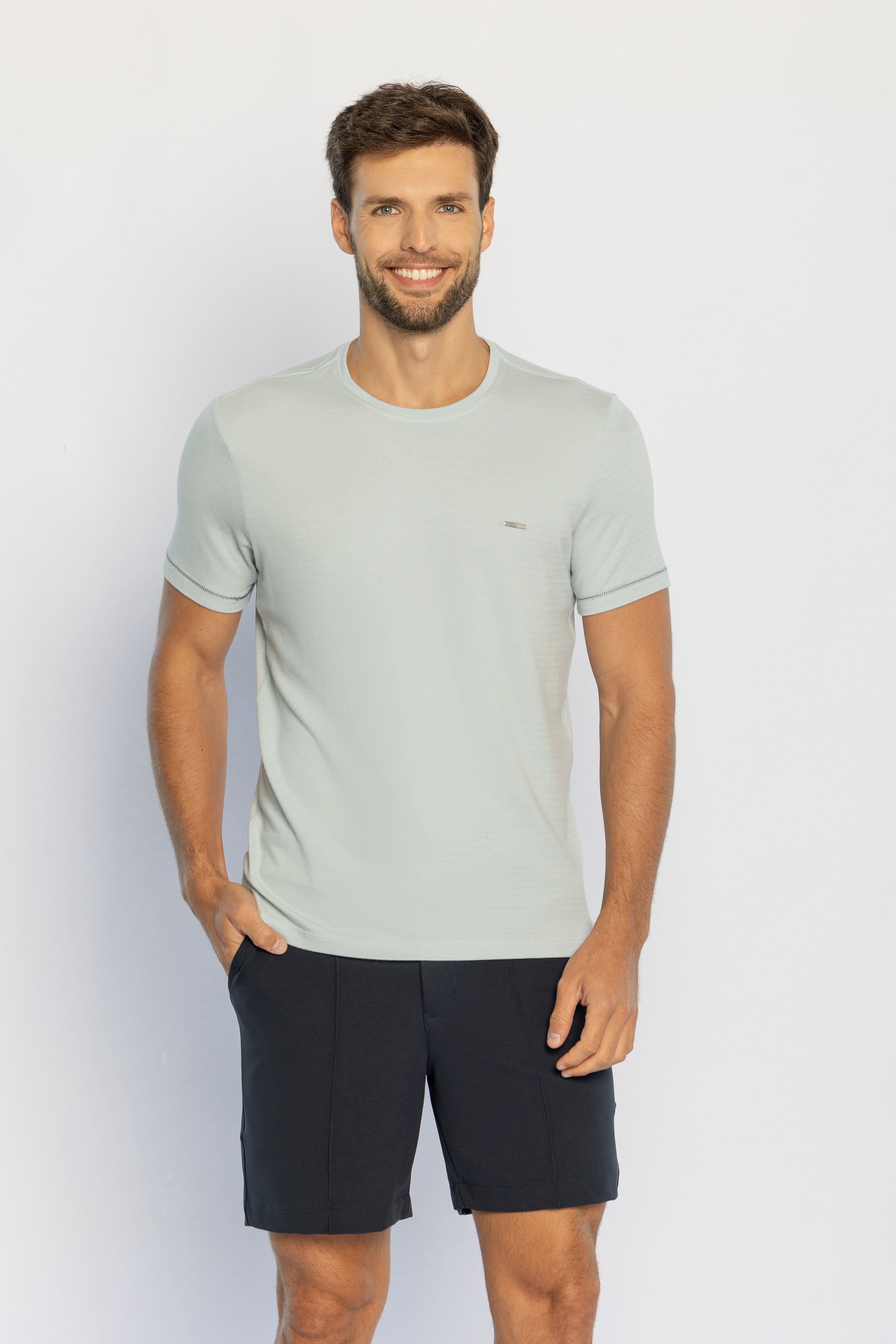 30260-CAMISETA M/C GOLA CARECA MALHA ÓCULOS