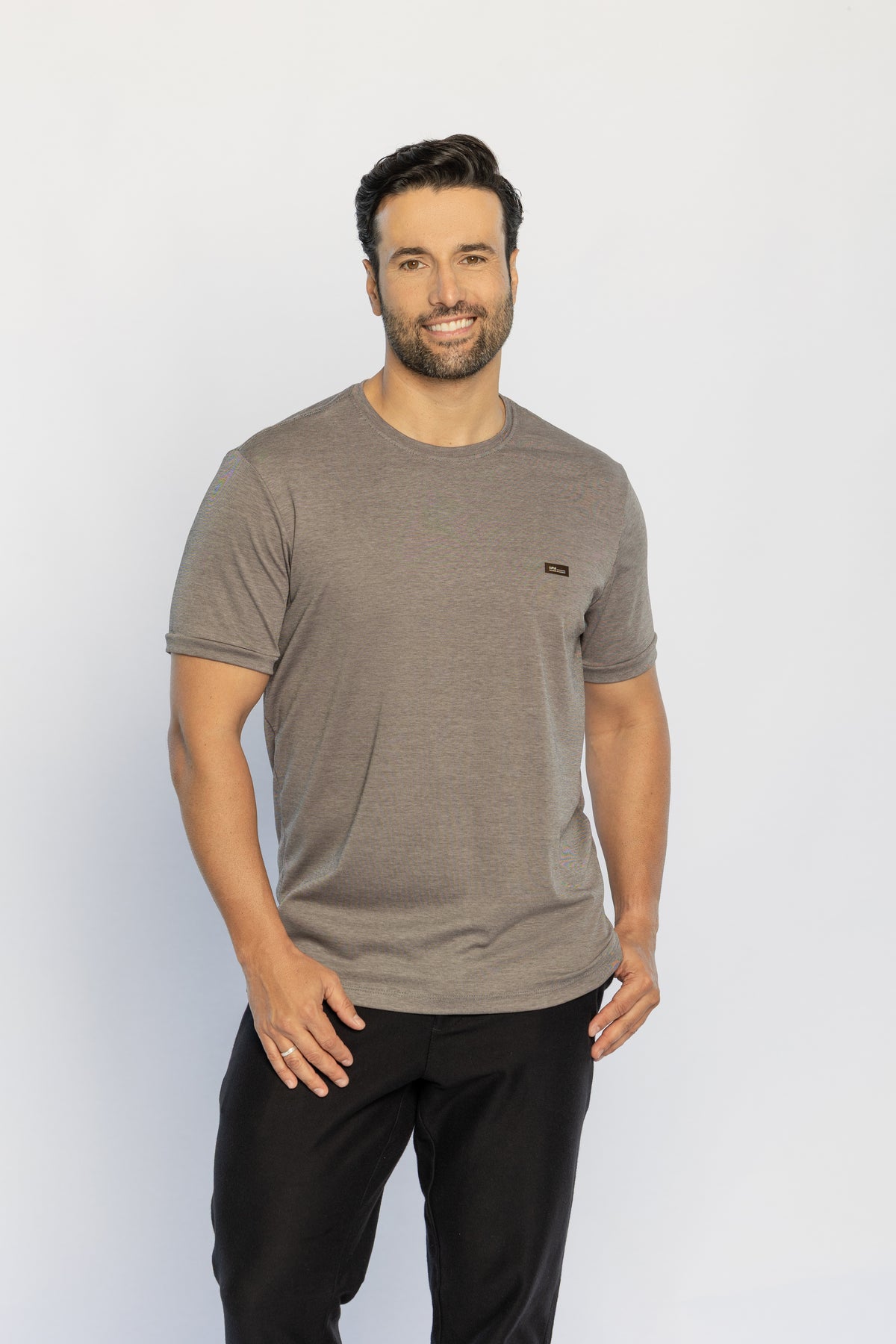 30265 - CAMISETA M/C GOLA CARECA OLIMPO GOLD D.