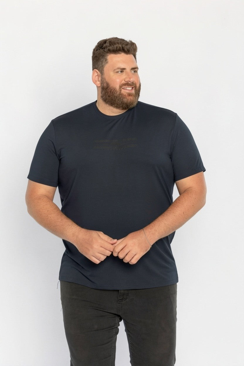 30274-CAMISETA M/C GOLA CARECA M.MODAL