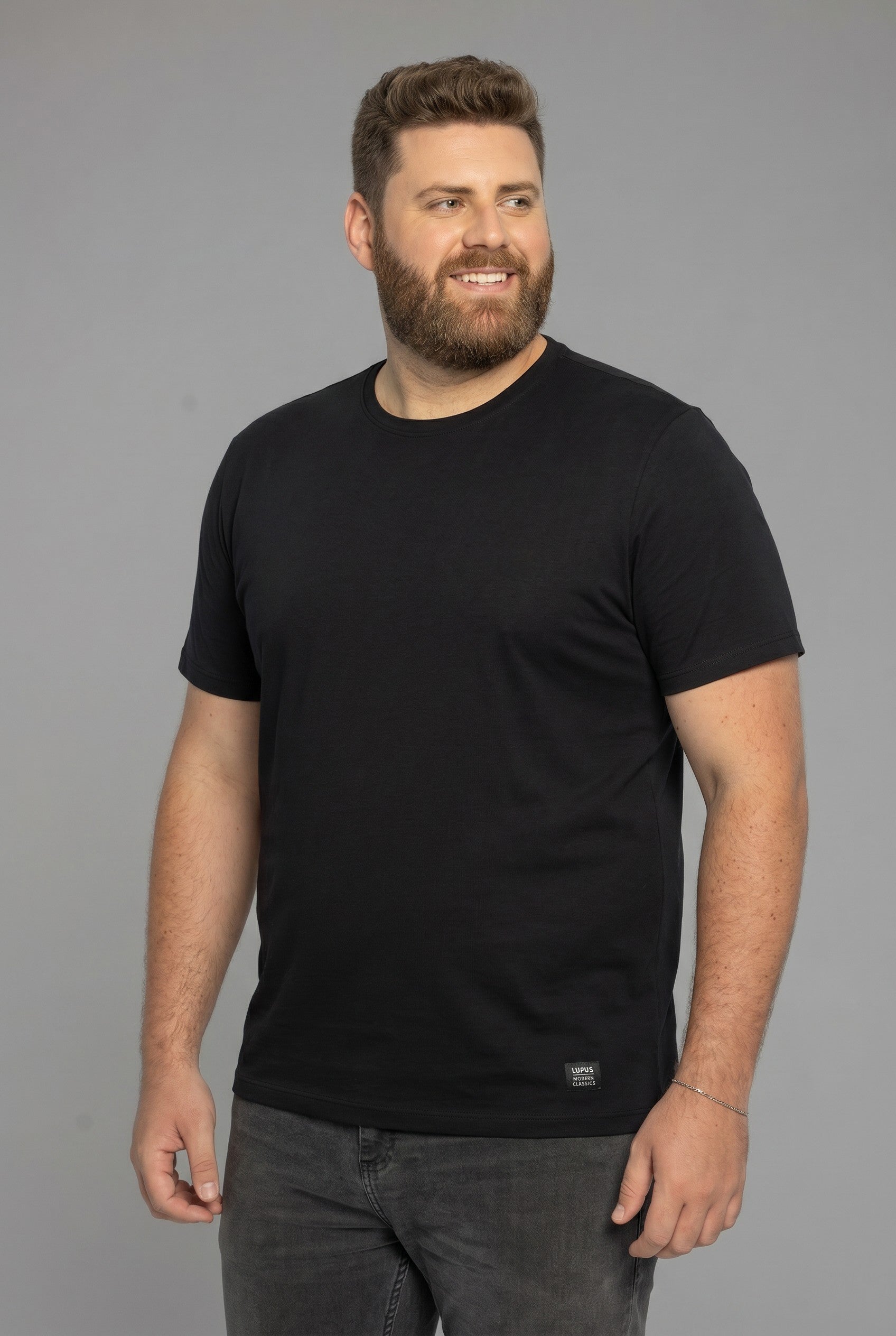 33048 T SHIRT  MASC MC PLUS SIZE PIQUET PALADIN