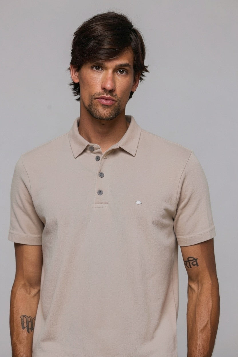 40002 POLO BASICA COTTON MASC MC