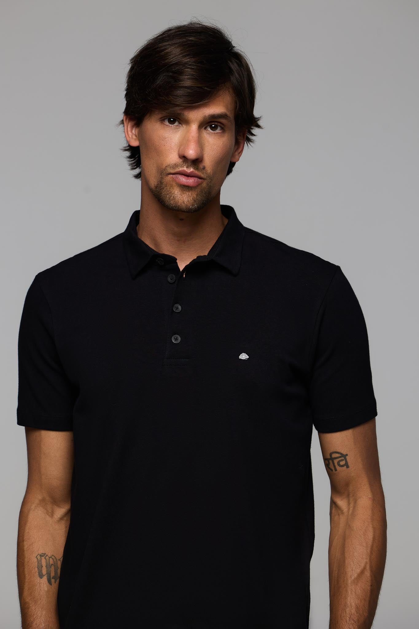 40002 POLO BASICA COTTON MASC MC