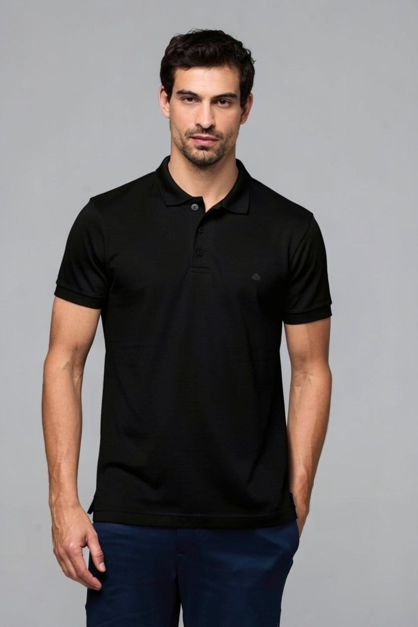 40011 POLO BASICA PIQUET MASC MC