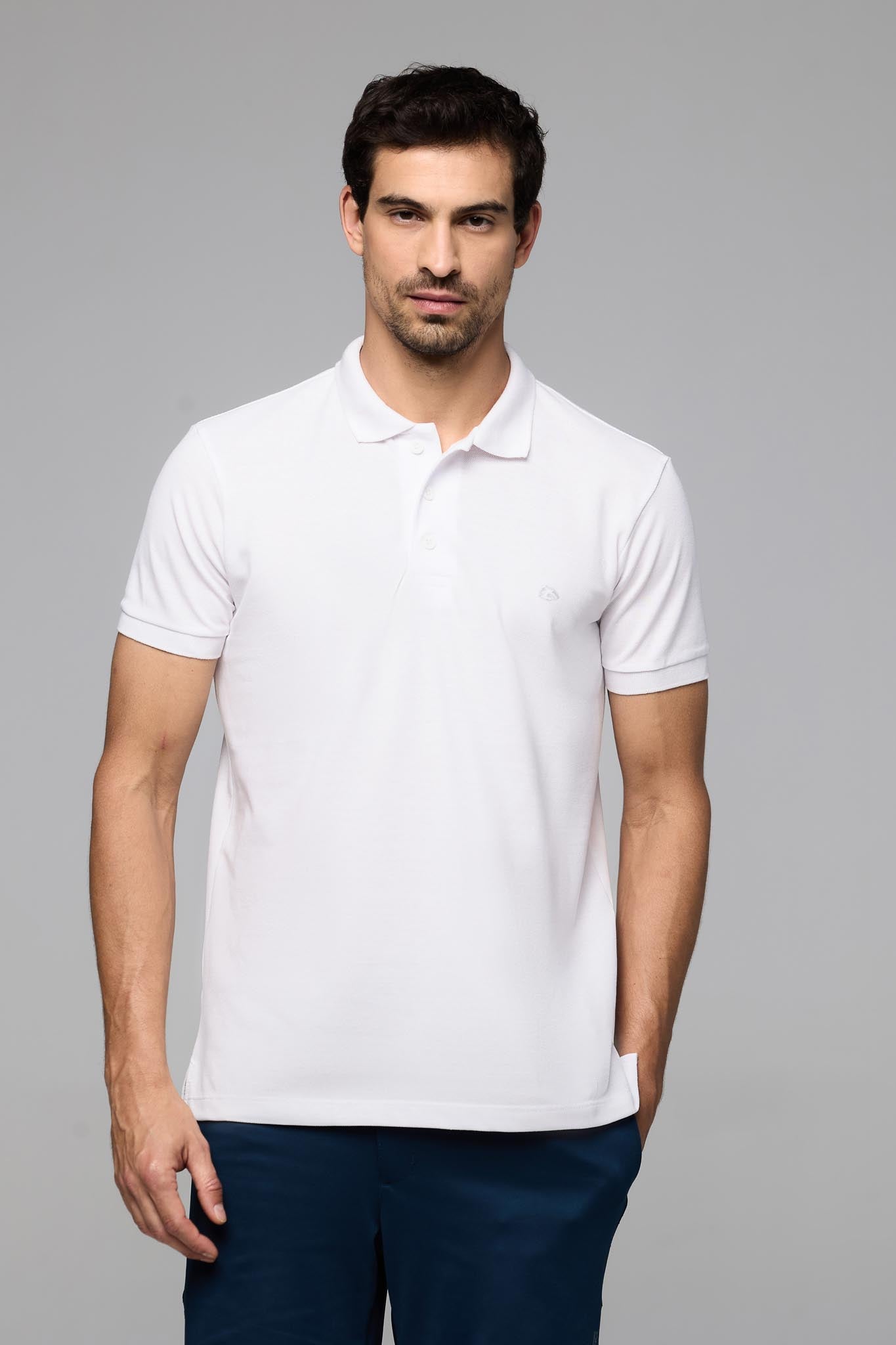 40011 POLO BASICA PIQUET MASC MC