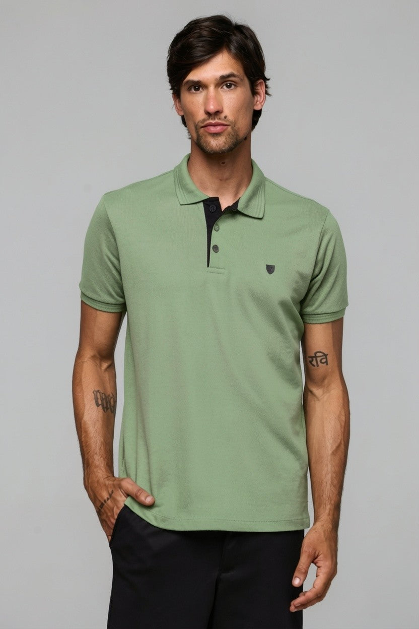 44012  POLO BASICA  PIQUET SPORT MASC PLUS SIZE MC