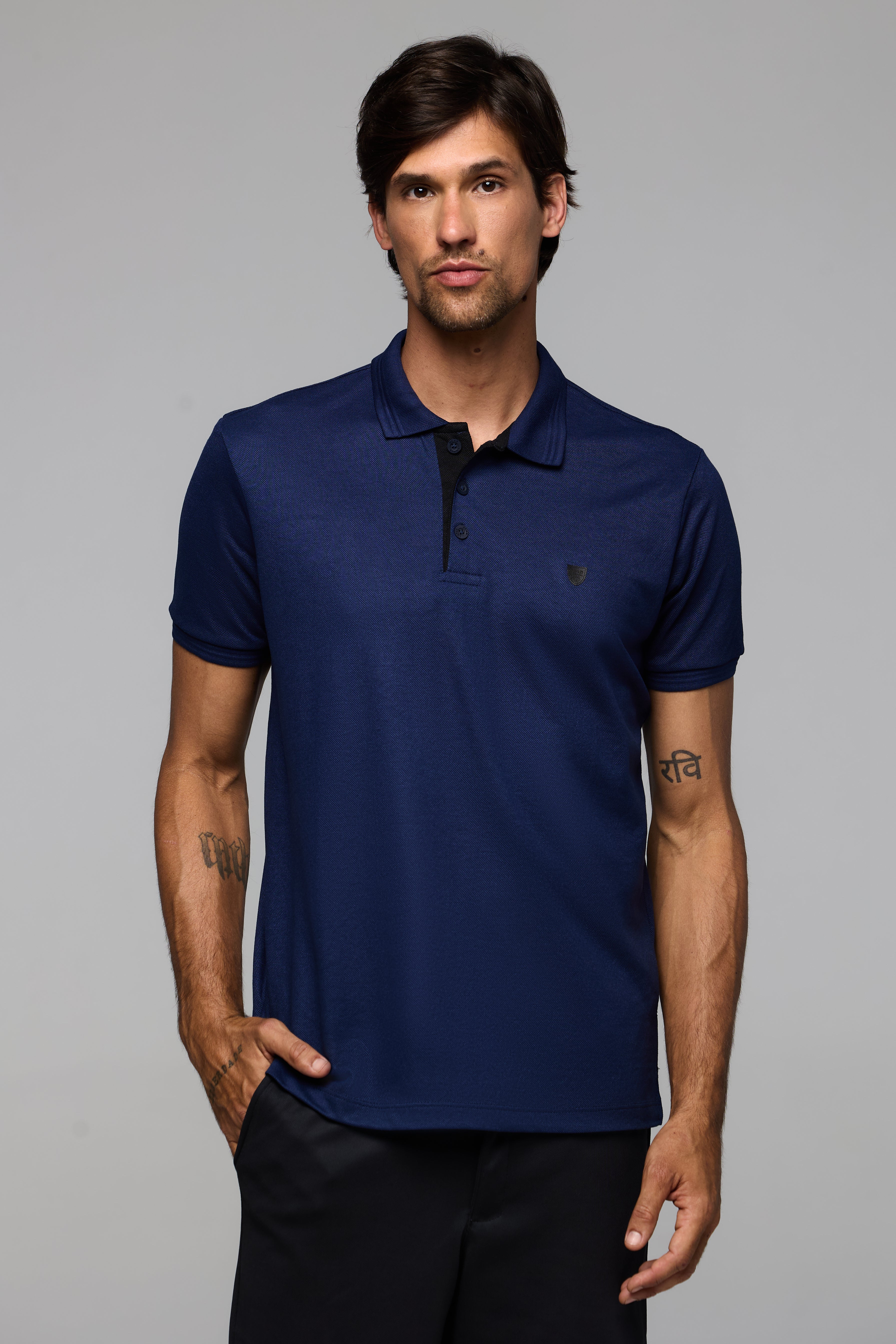 44012  POLO BASICA  PIQUET SPORT MASC PLUS SIZE MC