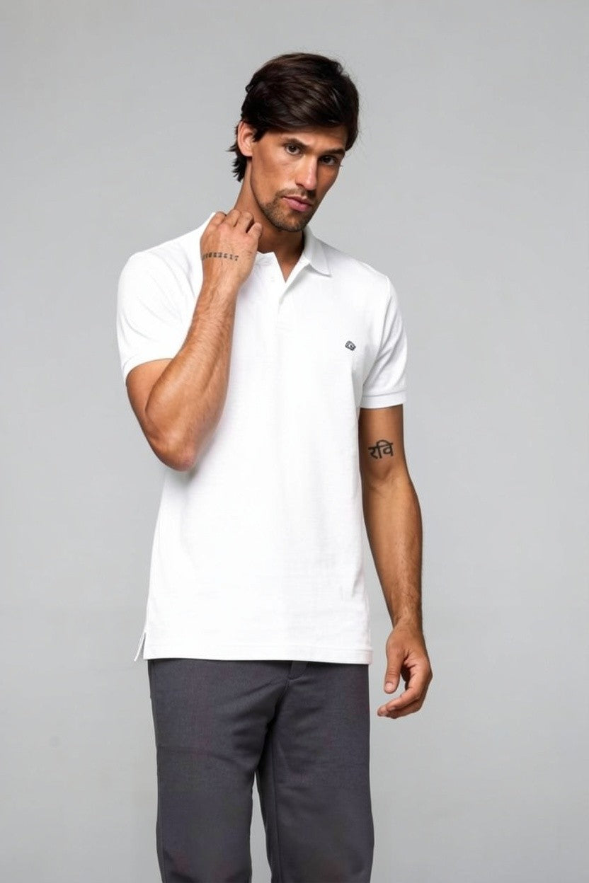 40032 POLO BASICA PIQUET MASC MC