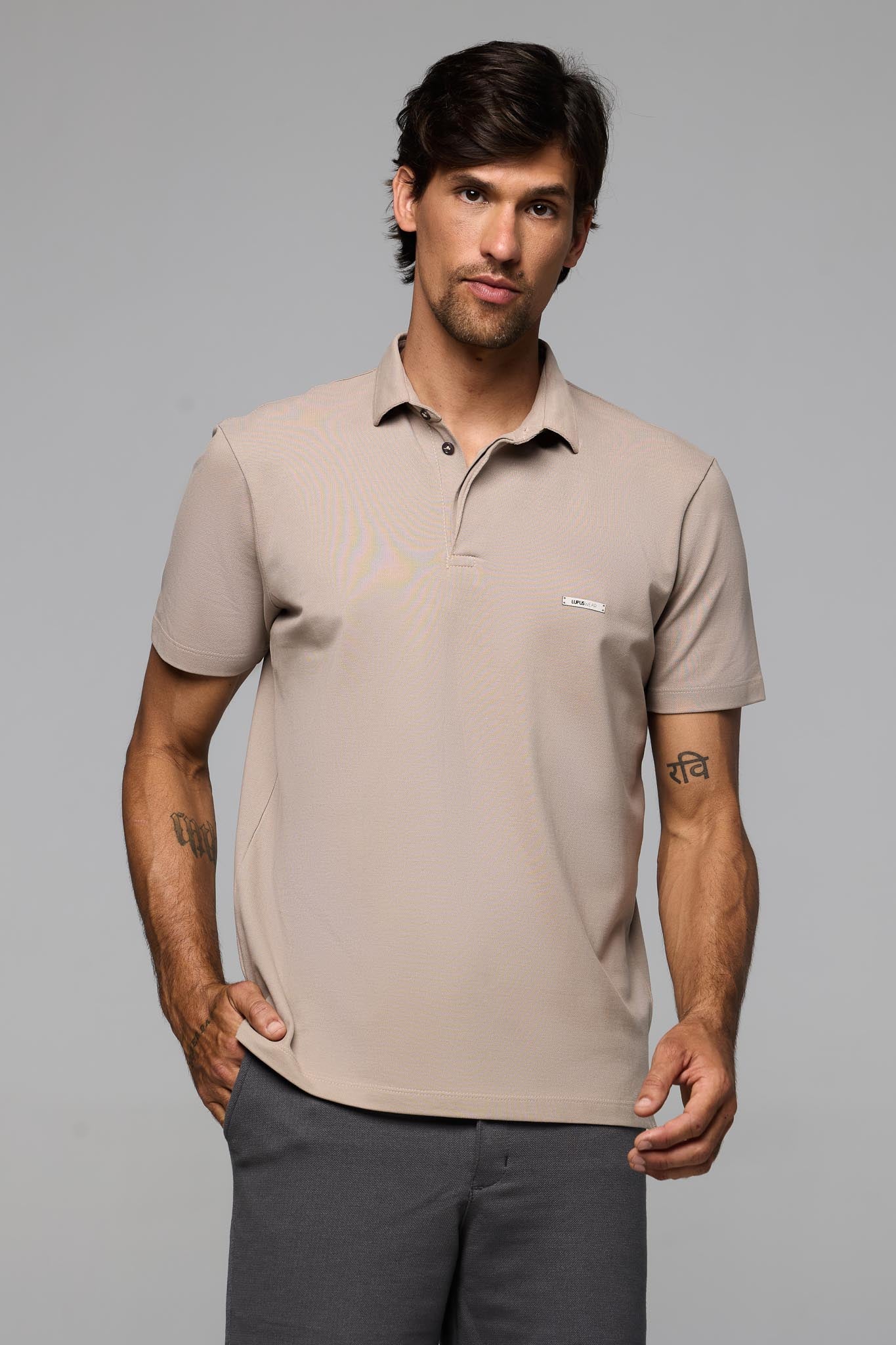 40182- POLO MC CLÁSSICA PIQUET CRONOS