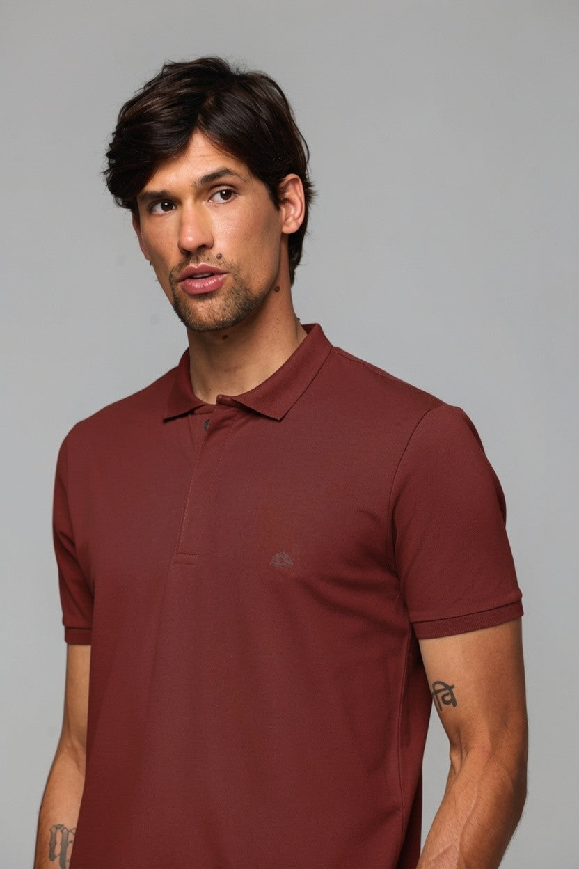40184- POLO MC  PIQUET FLORA