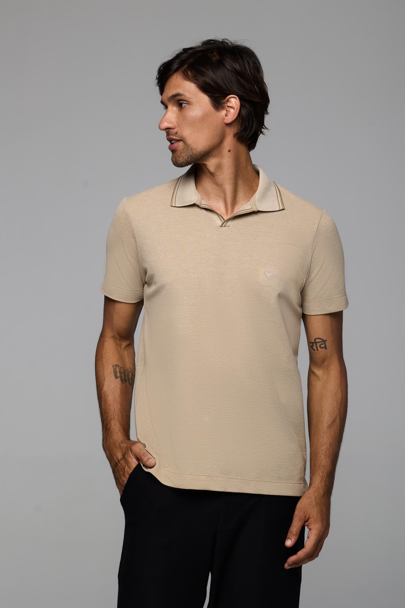 40185- POLO MC PIQUET VINTAGE
