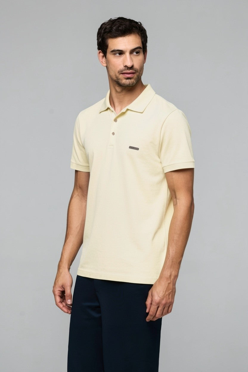 40189- POLO MC CLÁSSICA PIQUET FLORA