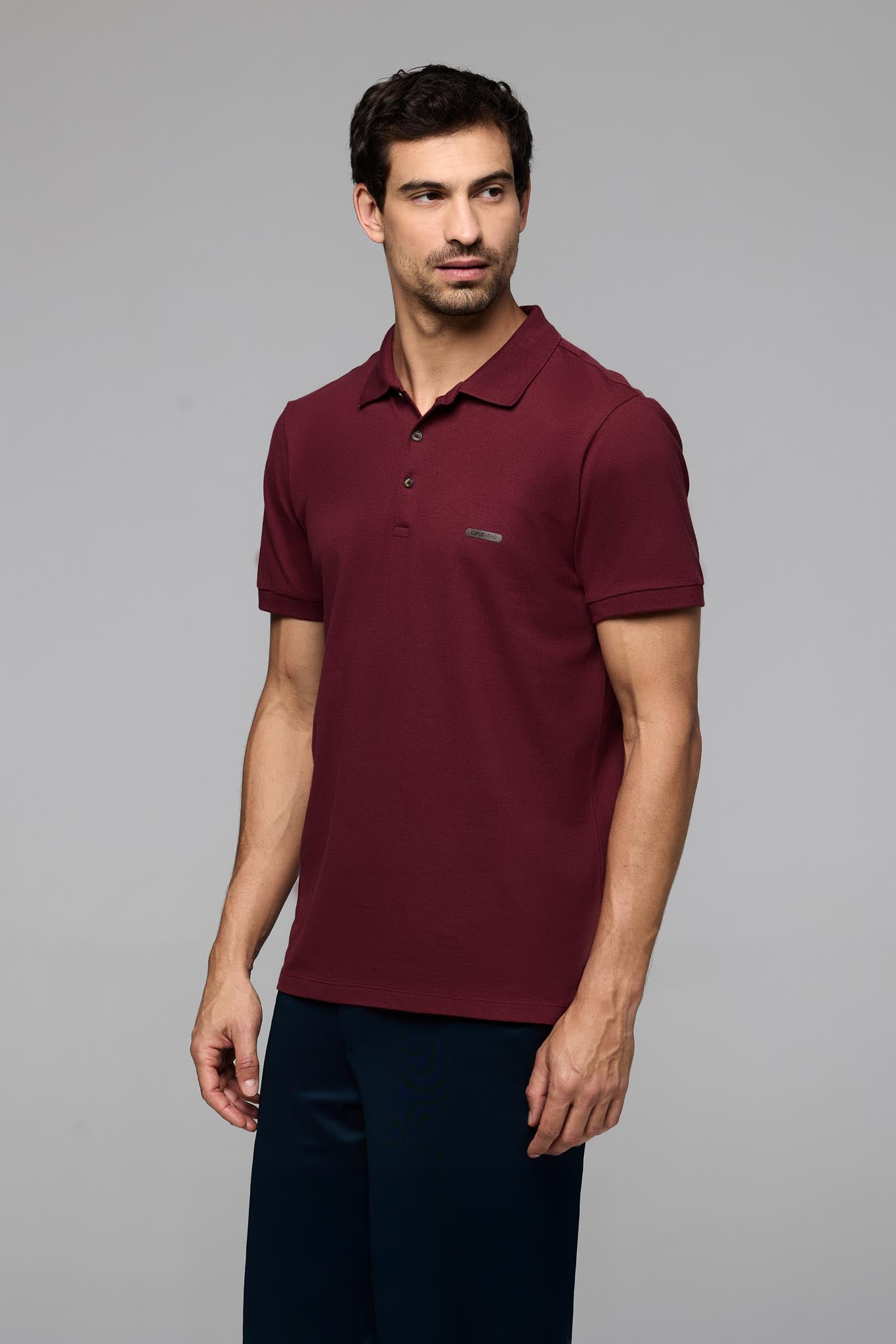 40189- POLO MC CLÁSSICA PIQUET FLORA