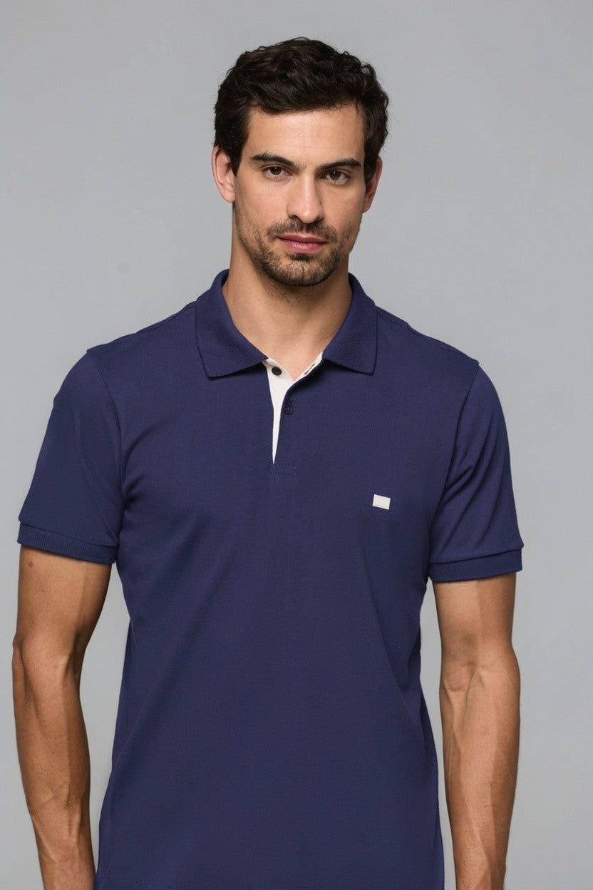 40194- POLO MC CLÁSSICA M.MALHA