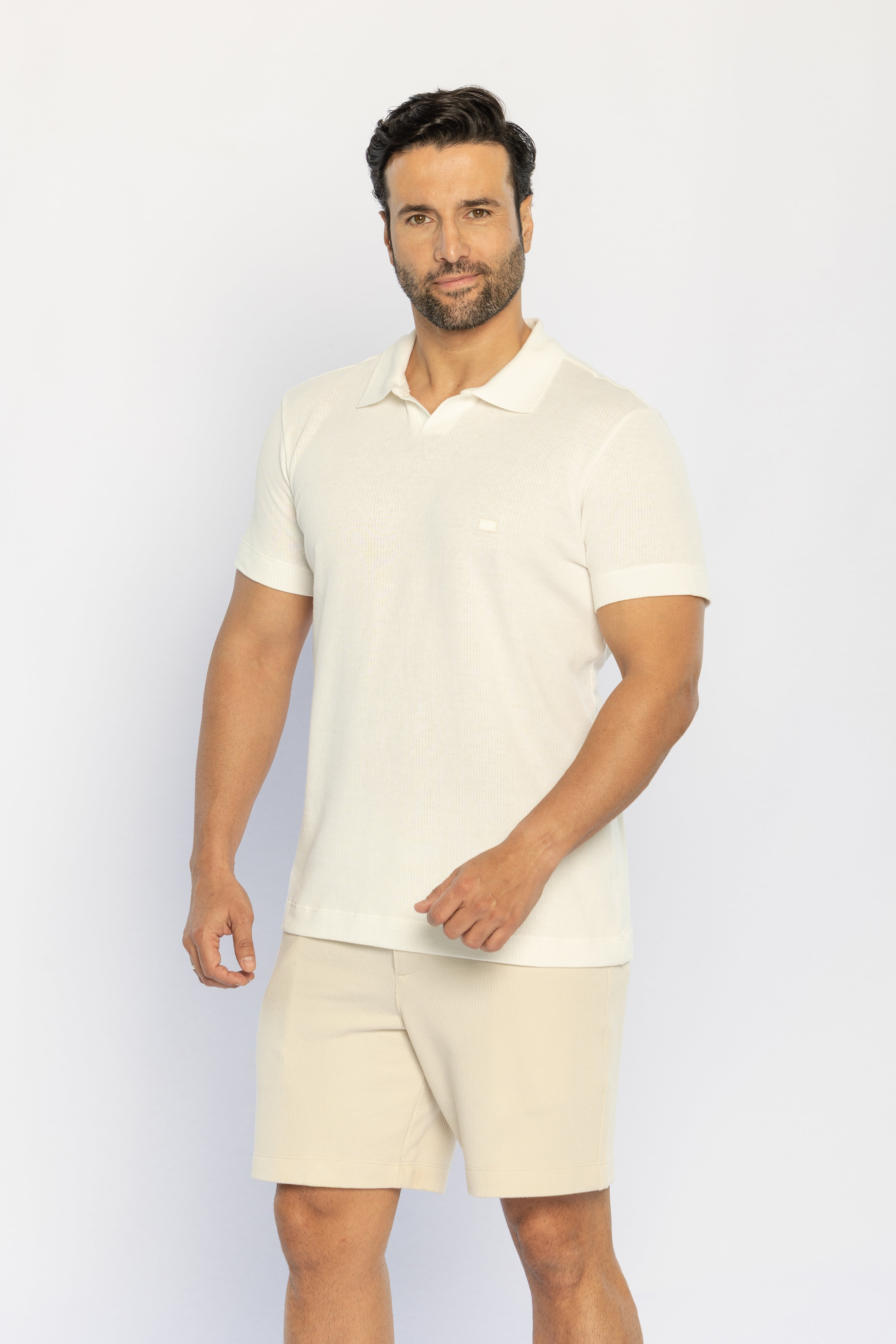 40221-CAMISETA M/C GOLA POLO TRICOT  HAVEM