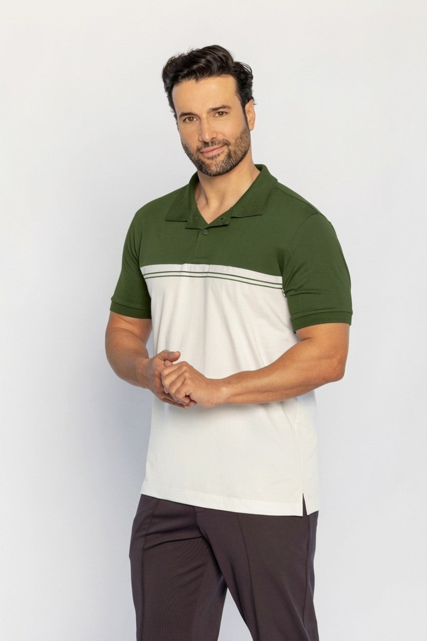 40222-CAMISETA M/C GOLA POLO M.MALHA