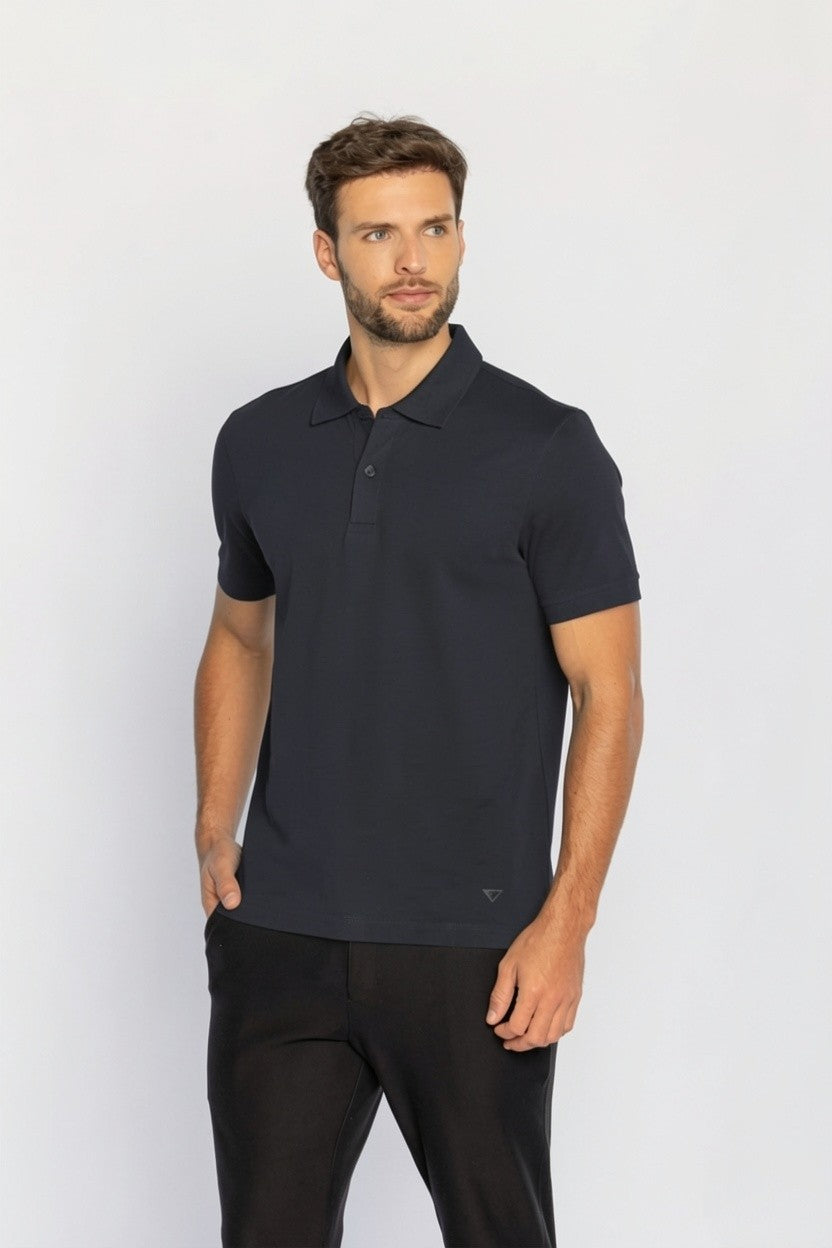 40226-CAMISETA M/C GOLA POLO PIQUET FLORA