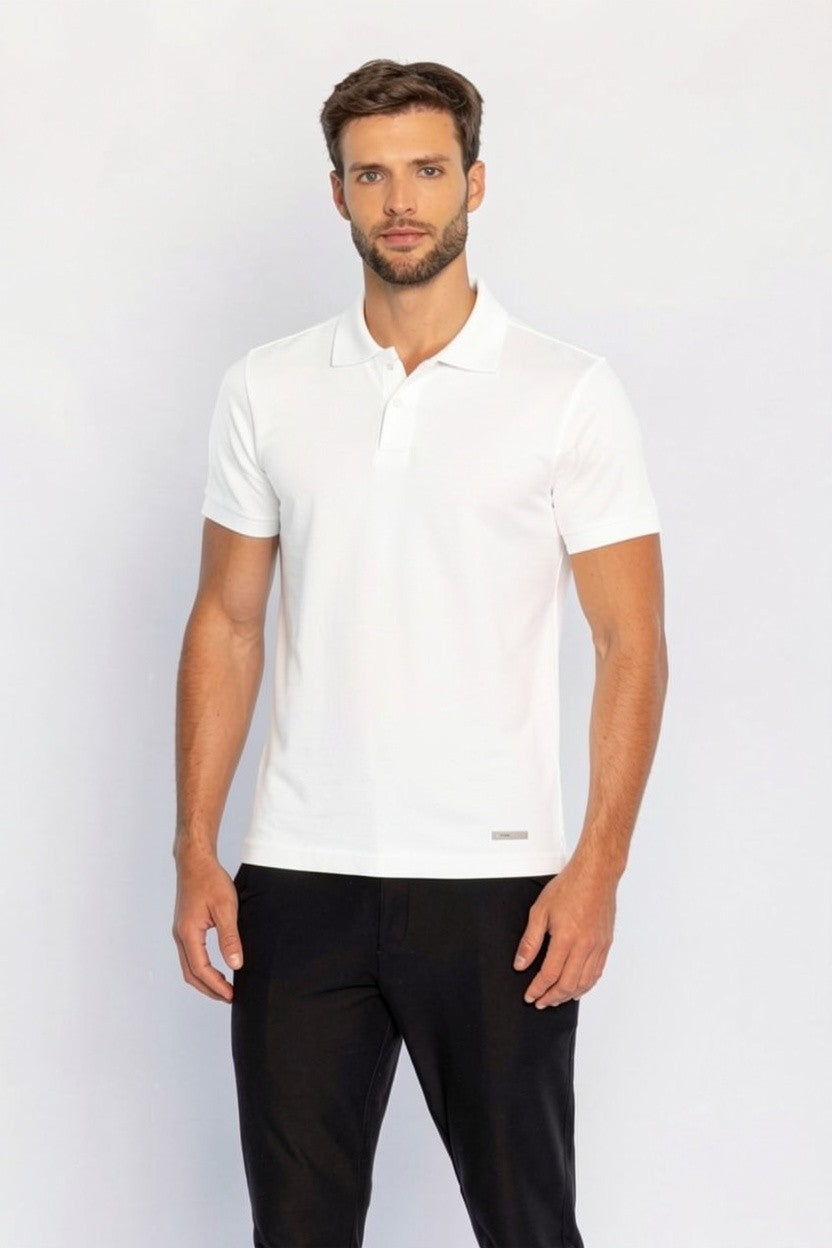 40227-CAMISETA M/C GOLA POLO M.MALHA