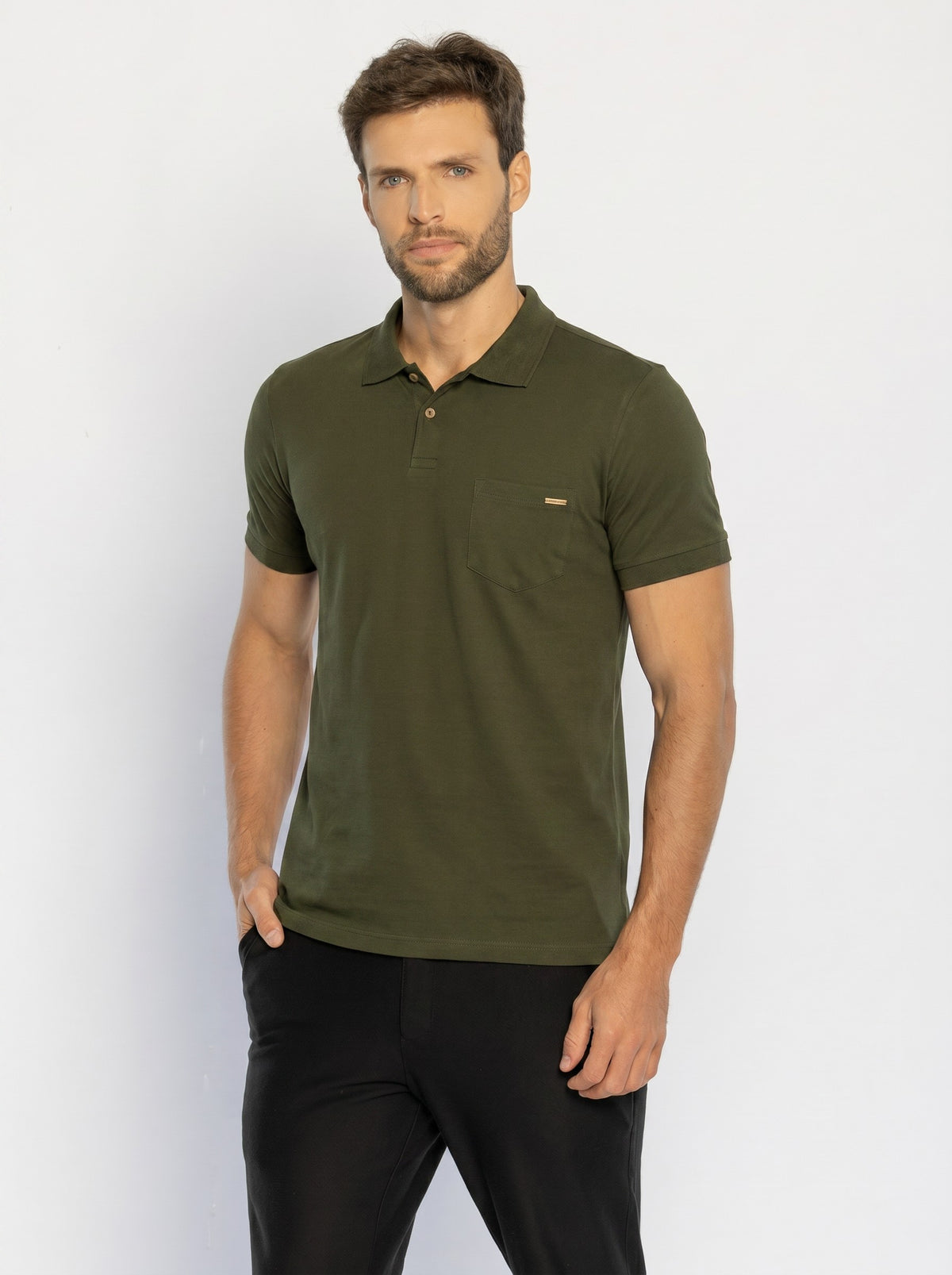 40231-CAMISETA MC GOLA POLO M.MALHA