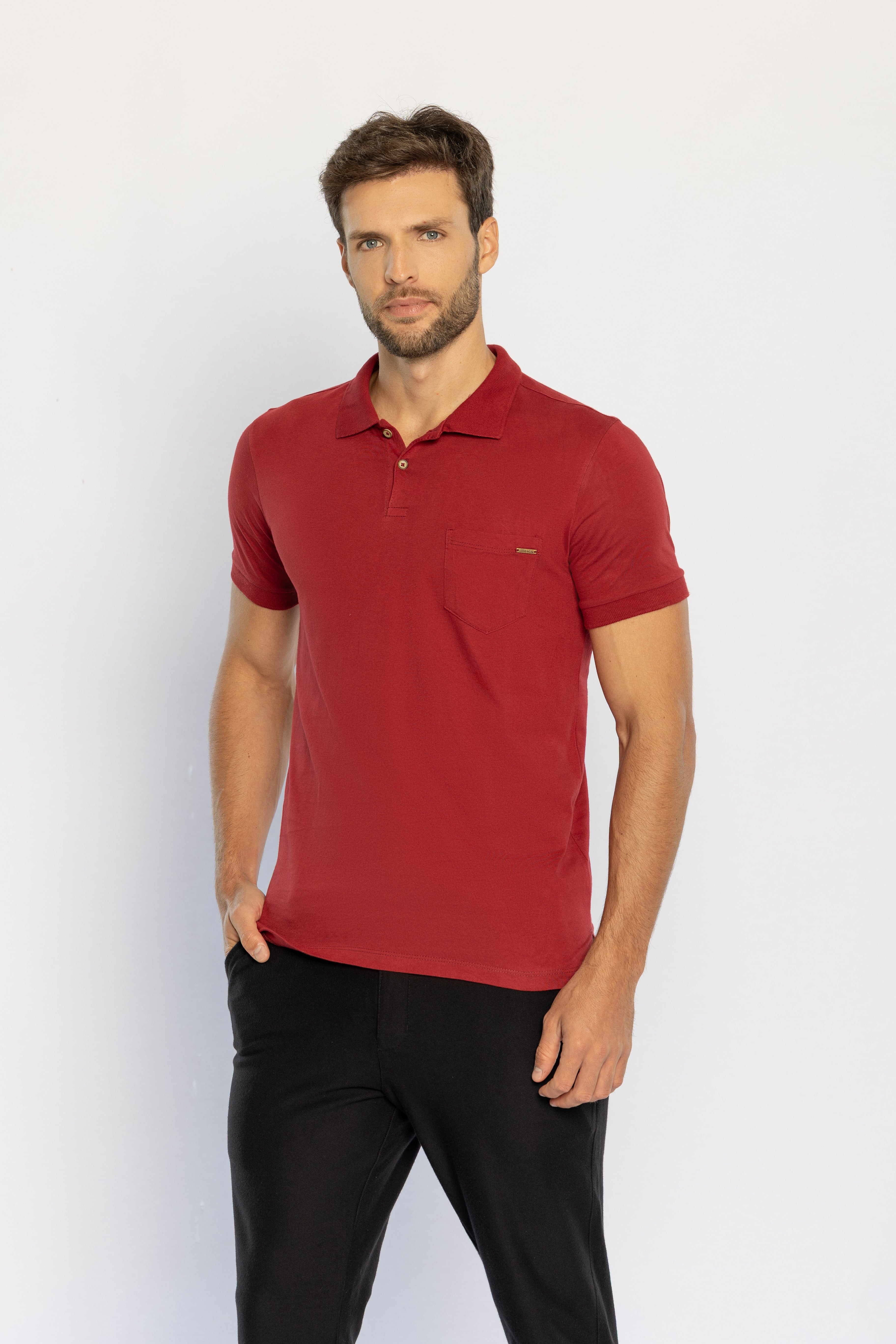 40231-CAMISETA MC GOLA POLO M.MALHA