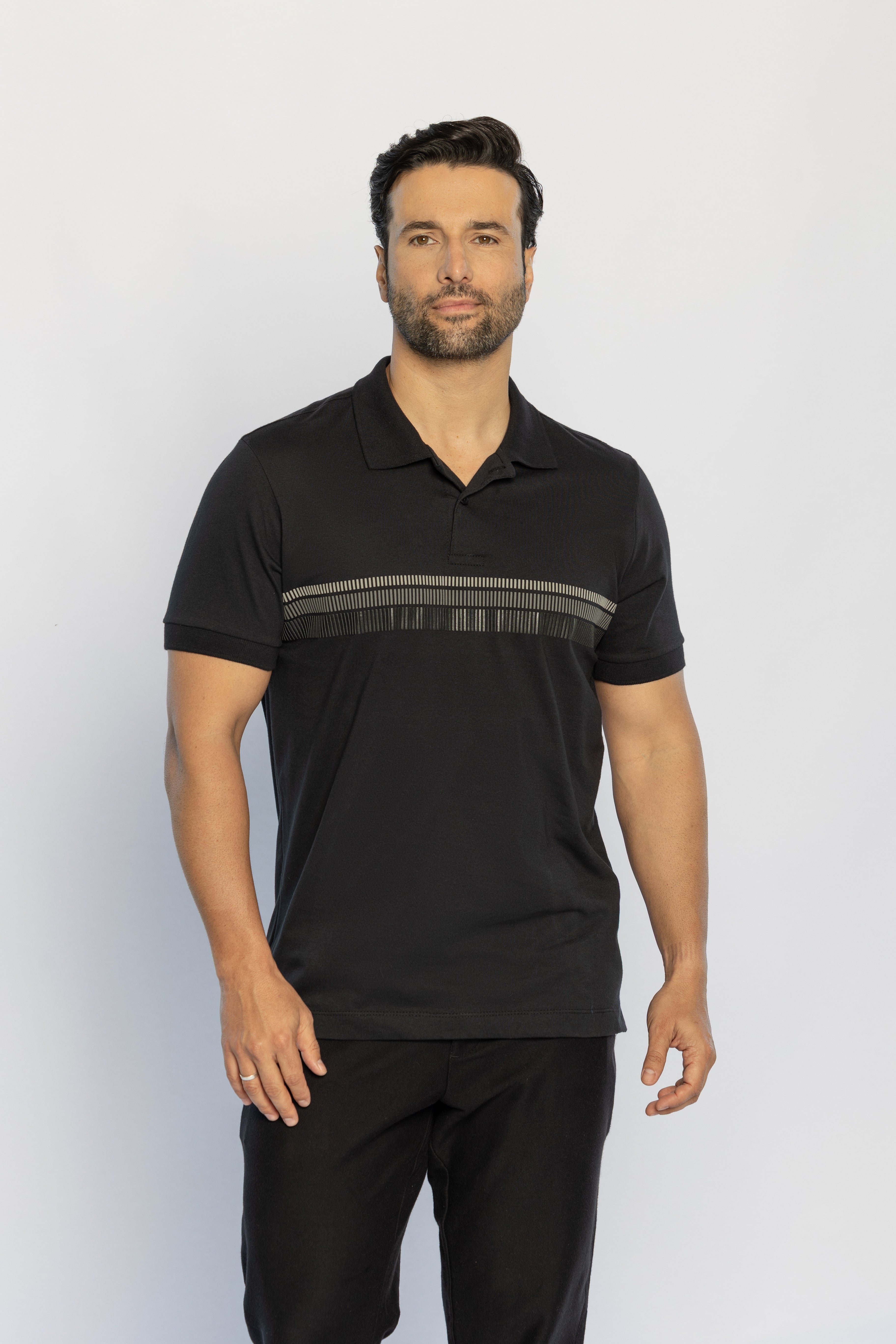 40232-CAMISETA M/C GOLA POLO M.MALHA